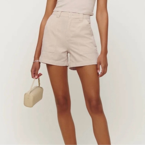Reformation Jeans - Women’s Pierce Utility Shorts - Picture 2 of 7
